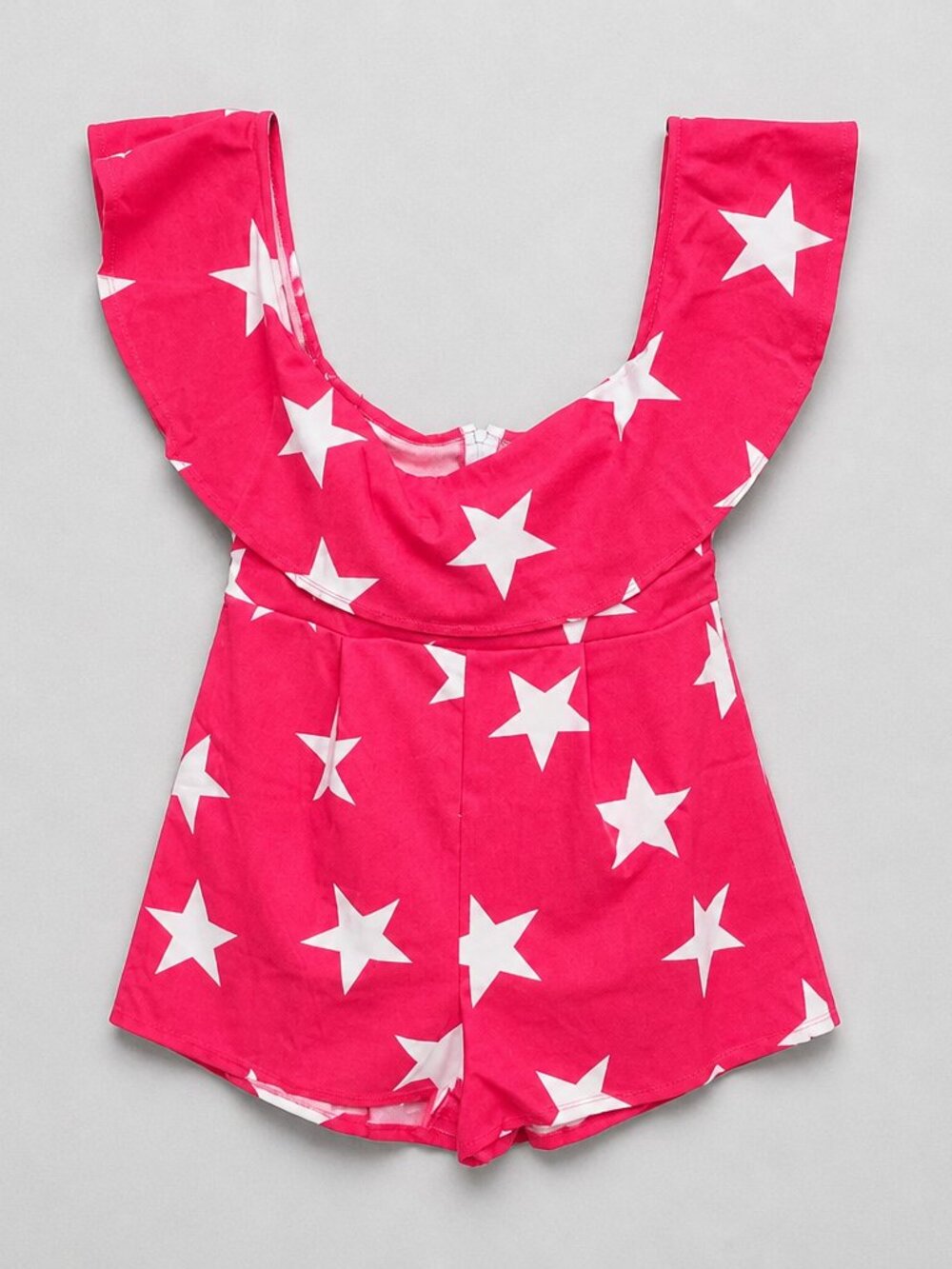 Andrée by Unit Star Print Romper Size L